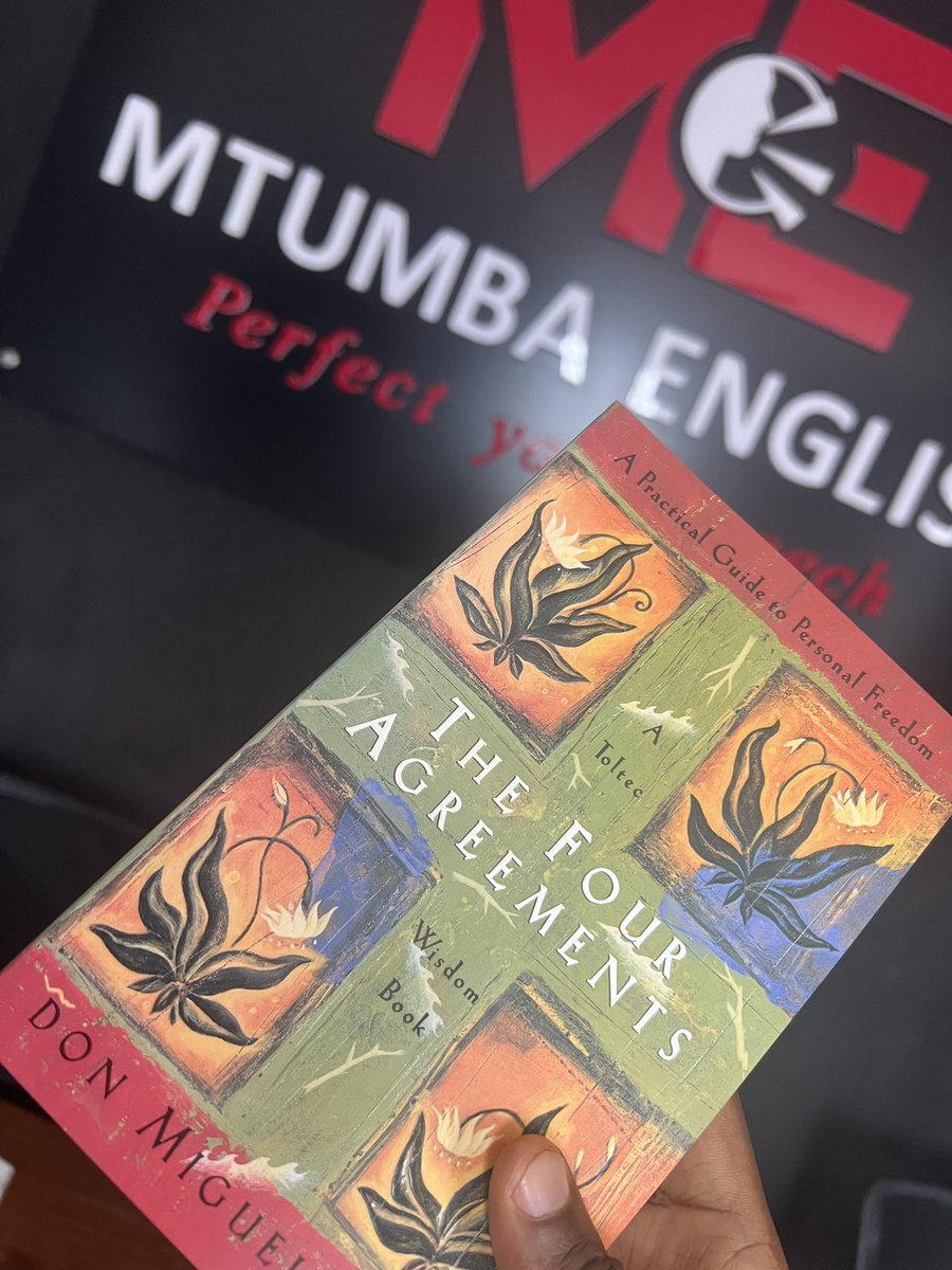 Kama kuna kitabu kimoja ambacho kila mtu Duniani lazima akisome basi ni hiki “FOUR AGREEMENTS” one of the best self-help books