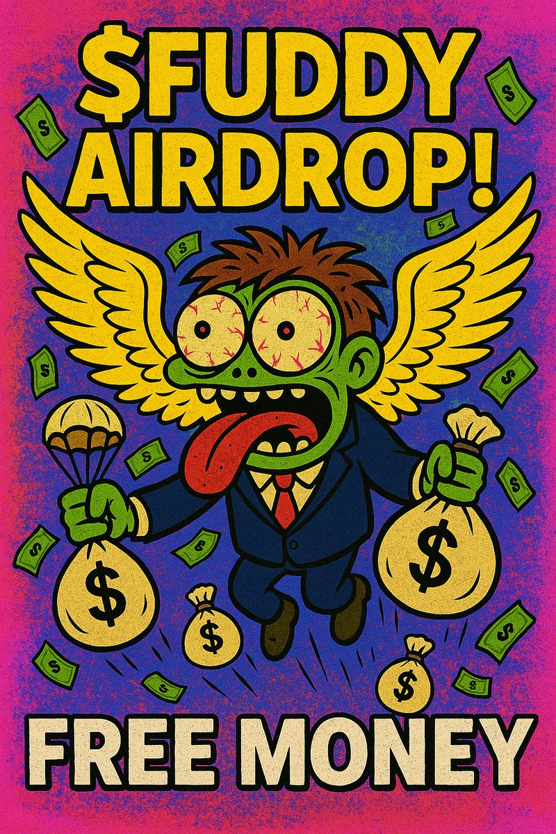 official_fuddy's tweet photo. @WatcherGuru The #FUDDY  #AIRDROP has begun.
Brace for panic.

#FUDDY #Airdrop #Solana https://t.co/nGQ2qihBzV