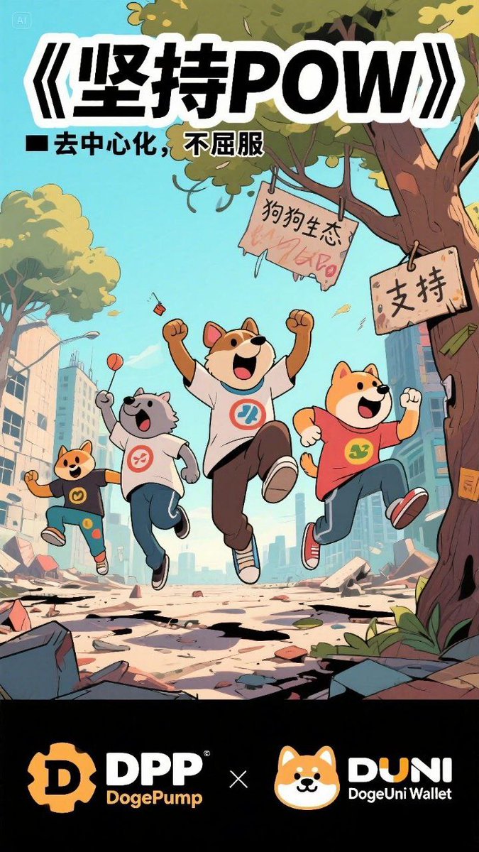 🐶《DogePump 坚持 POW》：去中心化，不屈服！

在這個充滿炒作與中心化權力的加密世界裡，DogePump 堅守初衷，選擇最公平、最去中心化的路——我們堅持使用 POW（工作量證明），讓每一筆貢獻都寫在鏈上，不靠預挖、不搞內卷，真正屬於社群的 Meme 協議！

⚙️ 建構於 DOGE 原生 L1 鏈上
🎯