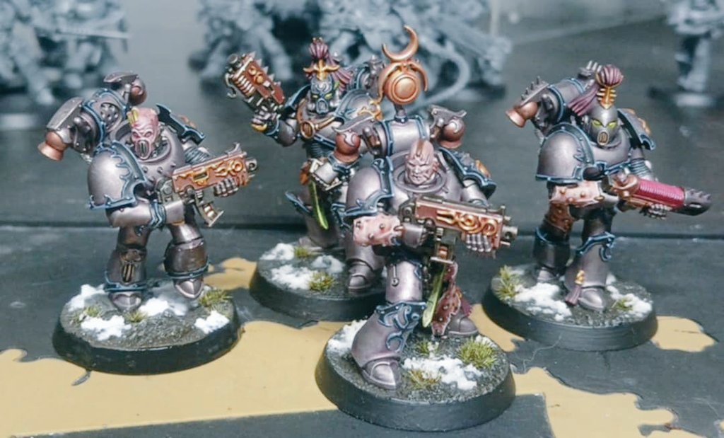 Just_Rollin_6's (@justrollin6s) on Twitter photo Made more progress over Easter. Here are some more Tormentors for my Void Vipers. I hope you guys like them C&C welcome. <a href="/warhammer/">Warhammer Official</a>
#WarhammerCommunity #warhammer #warhammer40000 #EmperorsChildren Made more progress over Easter. Here are some more Tormentors for my Void Vipers. I hope you guys like them C&C welcome. <a href="/warhammer/">Warhammer Official</a>
#WarhammerCommunity #warhammer #warhammer40000 #EmperorsChildren