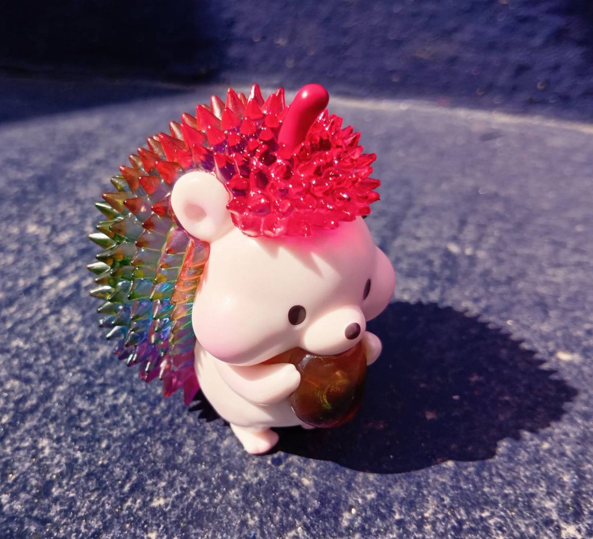 フルーツアニマル　ドリアンハリネズミ　動物　フィギュア　おもちゃ//JINART フルーツアニマル ドリアンハリネズミ 動物 フィギュア おもちゃ
