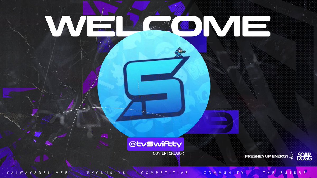 Welcome Our Newest Content Creator <a href="/tvSwiftty/">R9 | Swiftty</a> 

#AlwaysDeliver || <a href="/SoarDogg/">SoarDogg Apparel</a> <a href="/DrinkFreshenUp/">Freshen Up Energy</a>