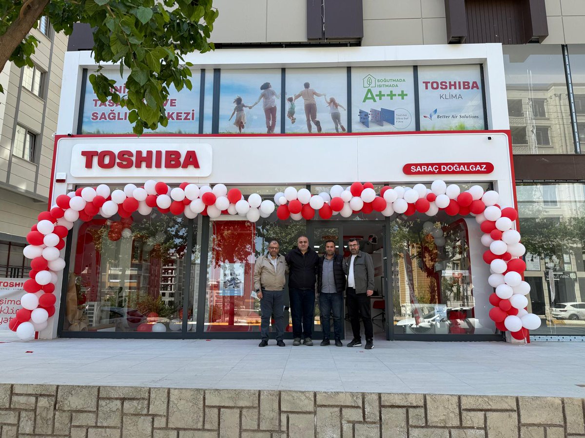 Meslektaşımız Serdar Koyuncu ve iş arkadaşı Mahmut Saraç’ı, yeni açmış oldukları Toshiba Klima Bayiliği hayırlı olsun. 🌿❄️

Allah bol ve bereketli kazançlar nasip etsin.

#saraçdoğalgaz #toshibaklima