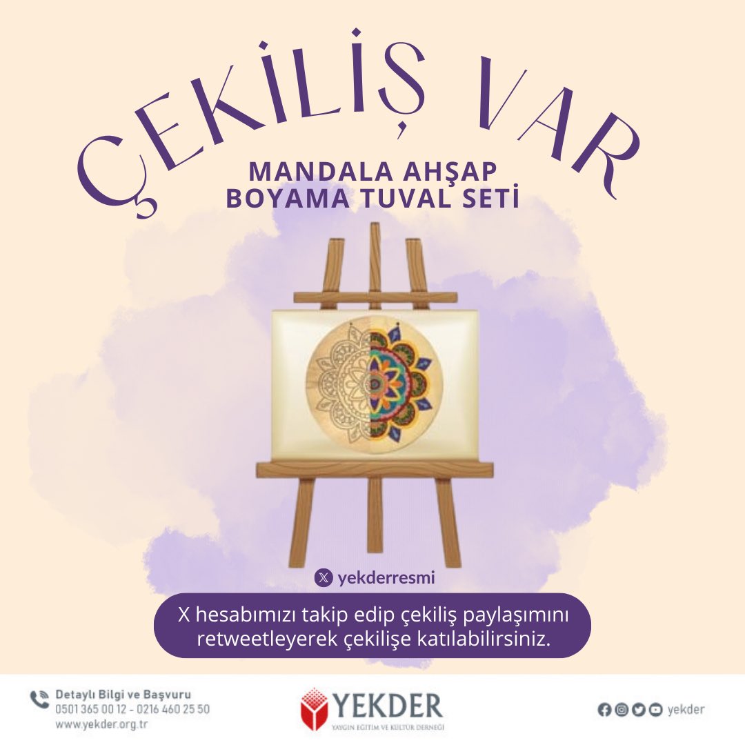 Çekiliş var📢

▪️Hesabımızı takip edin
▪️Paylaşımı retweetleyin

Çekiliş sonucu 4 Mayıs Pazar günü açıklanacaktır.