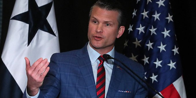 ferozwala's tweet photo. #Breaking 
"A new scandal"... The New York Times: 

#US Defence Secretary #Pete_Hegseth shared classified security details about a plan to attack Yemen in March in a group conversation on the #Signal_app that included his wife, brother, and lawyer.

#AnsarAllah #Yemen https://t.co/FuADqL5nAc