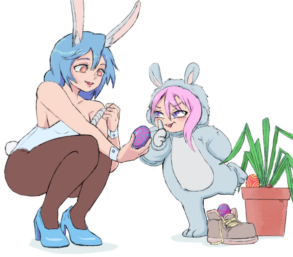 Easter Aru🐰 #100oj #100orangejuice