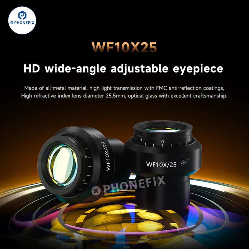 phonefix2454's tweet image. 7 - 60X continuous zoom microscope, accurately locate welding positions, check solder status. It can also fully check components and circuits! 🔌

#Mobilephonerepairtool #Trinocularmicroscope #Microscope #Motherboardrepair #Solderingassistance #Electronicwelding