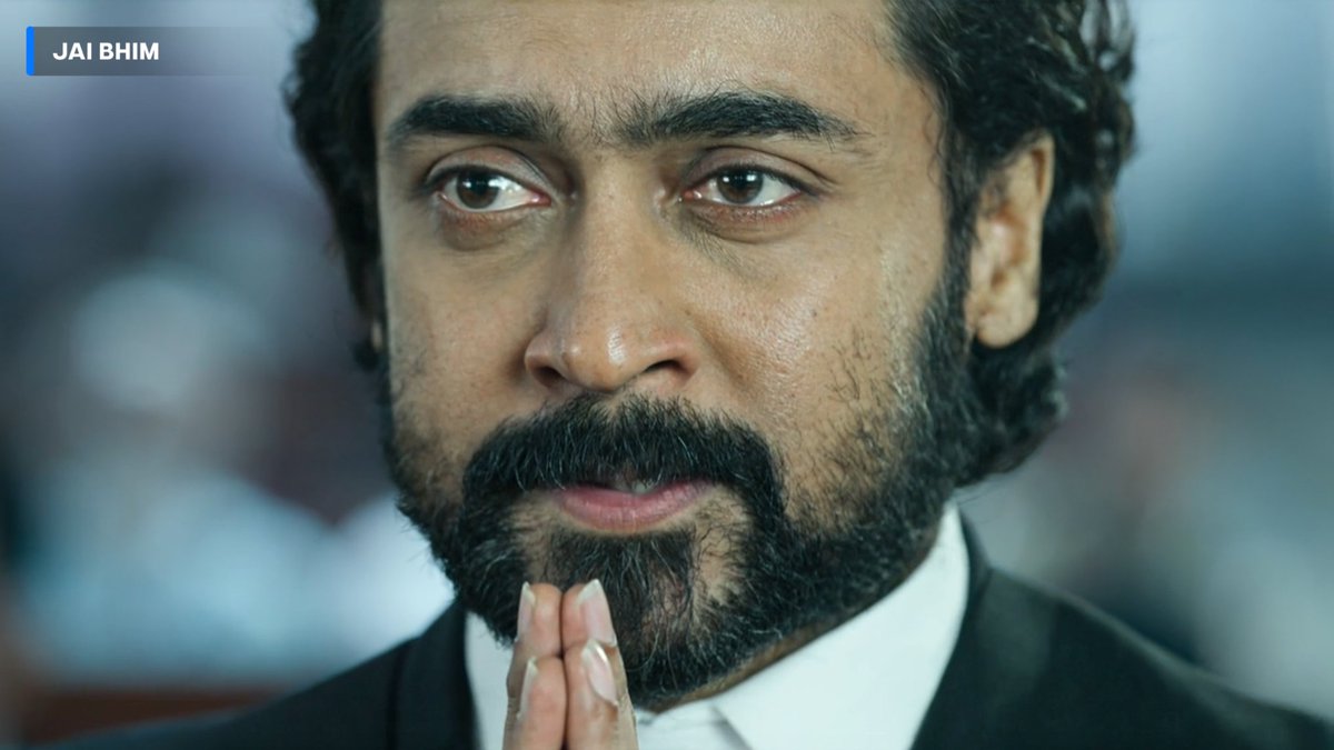 PrimeVideoIN's tweet photo. Stare into the eyes of @Suriya_Offl &amp; know greatness 👀🔥 https://t.co/Vye3KhGj2c