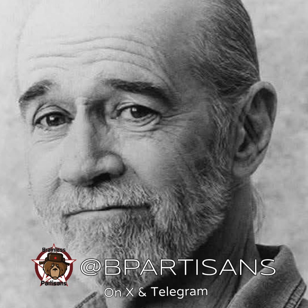 George Carlin : « Gardez à l'esprit que les médias ne sont pas indépendants ; ils sont une sorte de tableau d'affichage et de cabinet de relations publiques pour la classe dirigeante, celle qui dirige les affaires. Ceux qui décident des informations que vous entendrez ou non sont