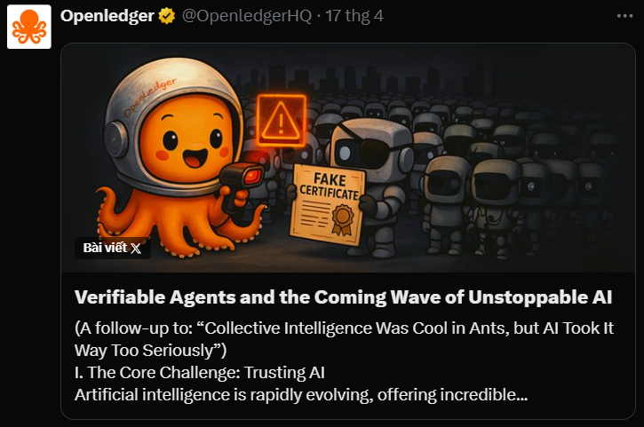 kendeath95's tweet photo. gOCto fam !

@OpenledgerHQ is leading the way with ethical and effective AI design.

Let's build transparent and trustworthy AI!
#OpenLedger #Opnup #Epoch2 
@o_utkarsh @MunaPRR @MokCrypto01 https://t.co/QA4jEJJpyn