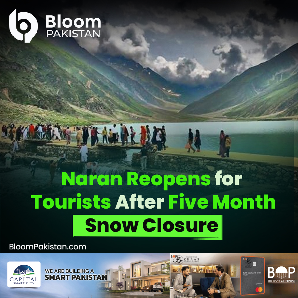 bloom_pakistan's tweet photo. Naran Reopens for Tourists After Five-Month Snow Closure
#NaranReopens #NaranValley #KaghanValley #TourismPakistan #ExplorePakistan #NorthernPakistan #SnowCleared #TravelPakistan #VisitNaran #NatureLovers #MountainAdventures Read More
https://t.co/mGyLJLMBQy.. https://t.co/aZDuvhmkXL