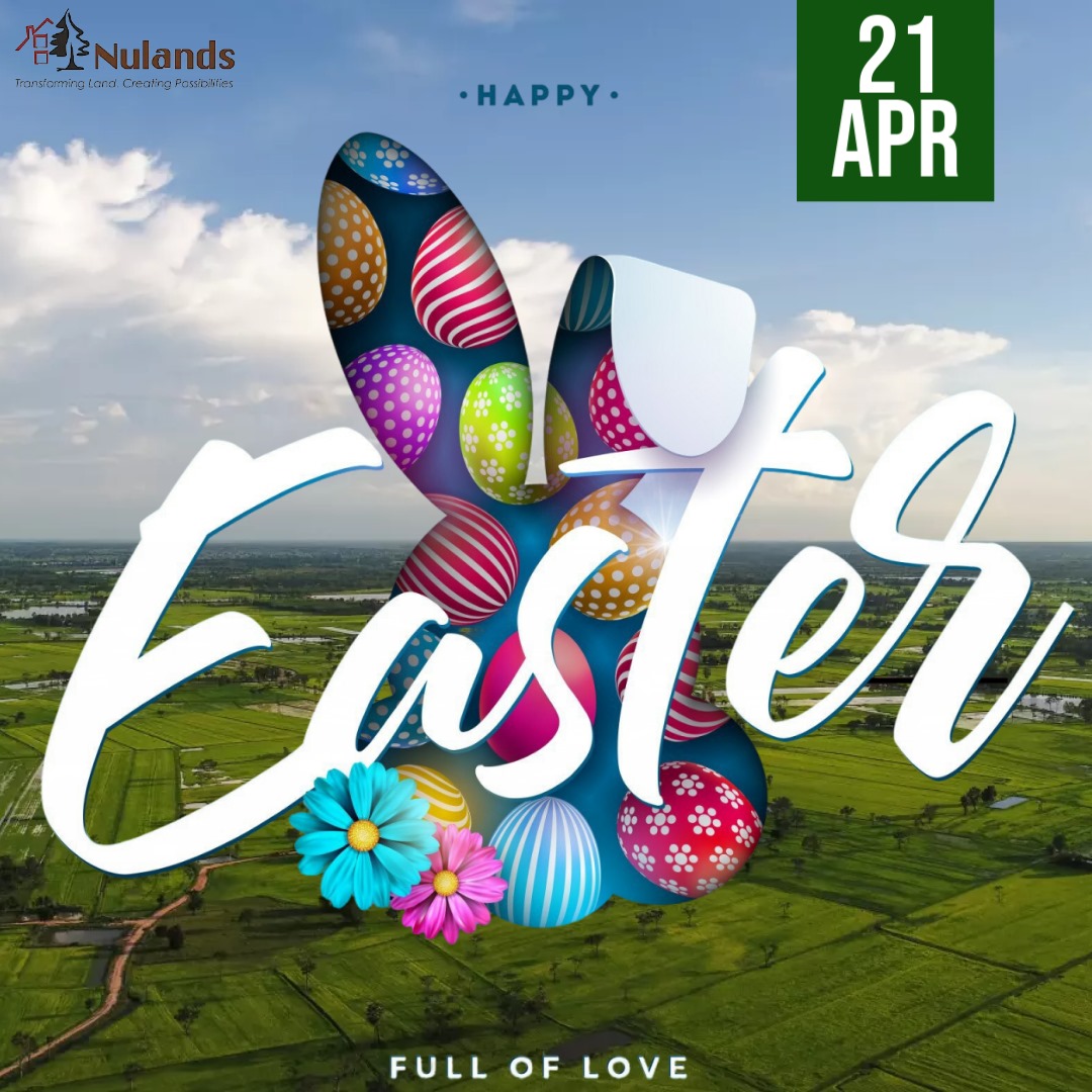 NulandsKE's tweet image. He is Risen!

Wishing you peace, hope, and new beginnings this Easter.

At Nulands, we’re all about transforming land—and lives—with purpose.
#HappyEaster #NewBeginnings #CreatingPossibilities #TransformingLand