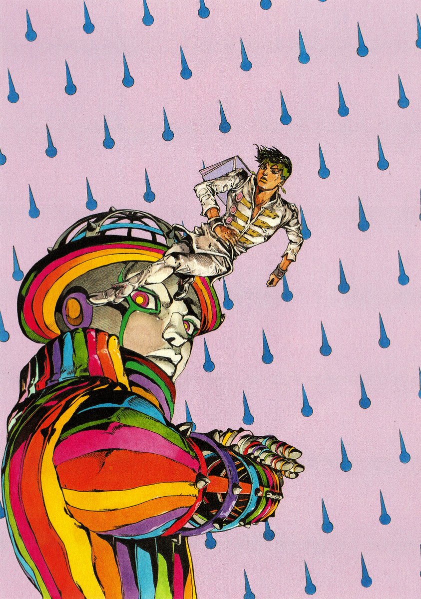 arakl_jojo's tweet image. he really liked drawing that huh