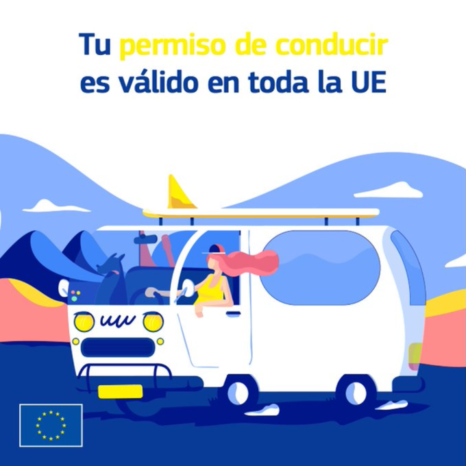 EDHuelva's tweet image. Viajar por Europa es más fácil si sabes esto:
🚗 Tu carnet de conducir es válido 🇪🇺
🩺 La Tarjeta Sanitaria Europea te cubre
📱 Disfruta de tus series en toda la UE
🐾 Tu mascota viaja contigo con pasaporte
#ViajarPorLaUE #TipsDeViaje #TSE #Roaming #Mascotas @DipuHU @RIEA_and
