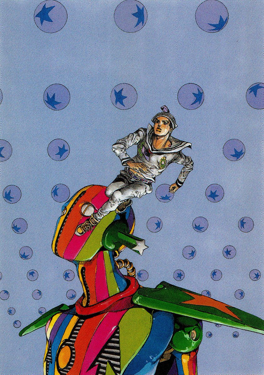 arakl_jojo's tweet image. he really liked drawing that huh