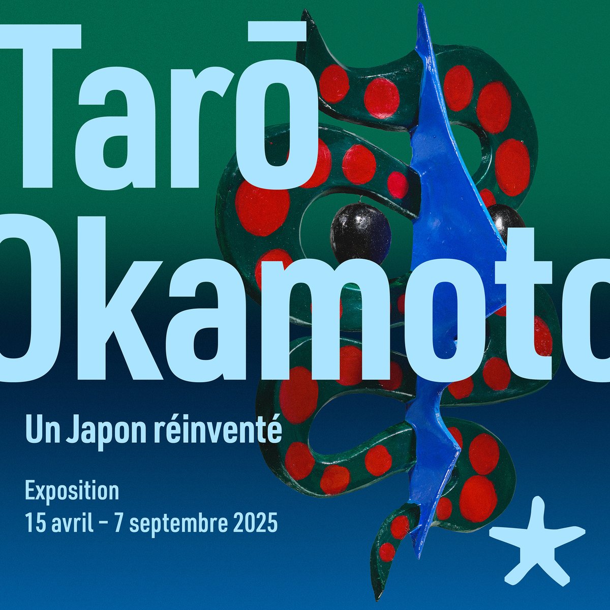 #ExpoTaroOkamoto 🗾

📢 Nouvelle exposition à découvrir au #quaiBranly !

📆 Jusqu'au 7 septembre 2025 découvrez l'exposition « Tarō Okamoto. Un Japon réinventé » !

ℹ️ Infos et réservation 👉️ bit.ly/4kOCxzm