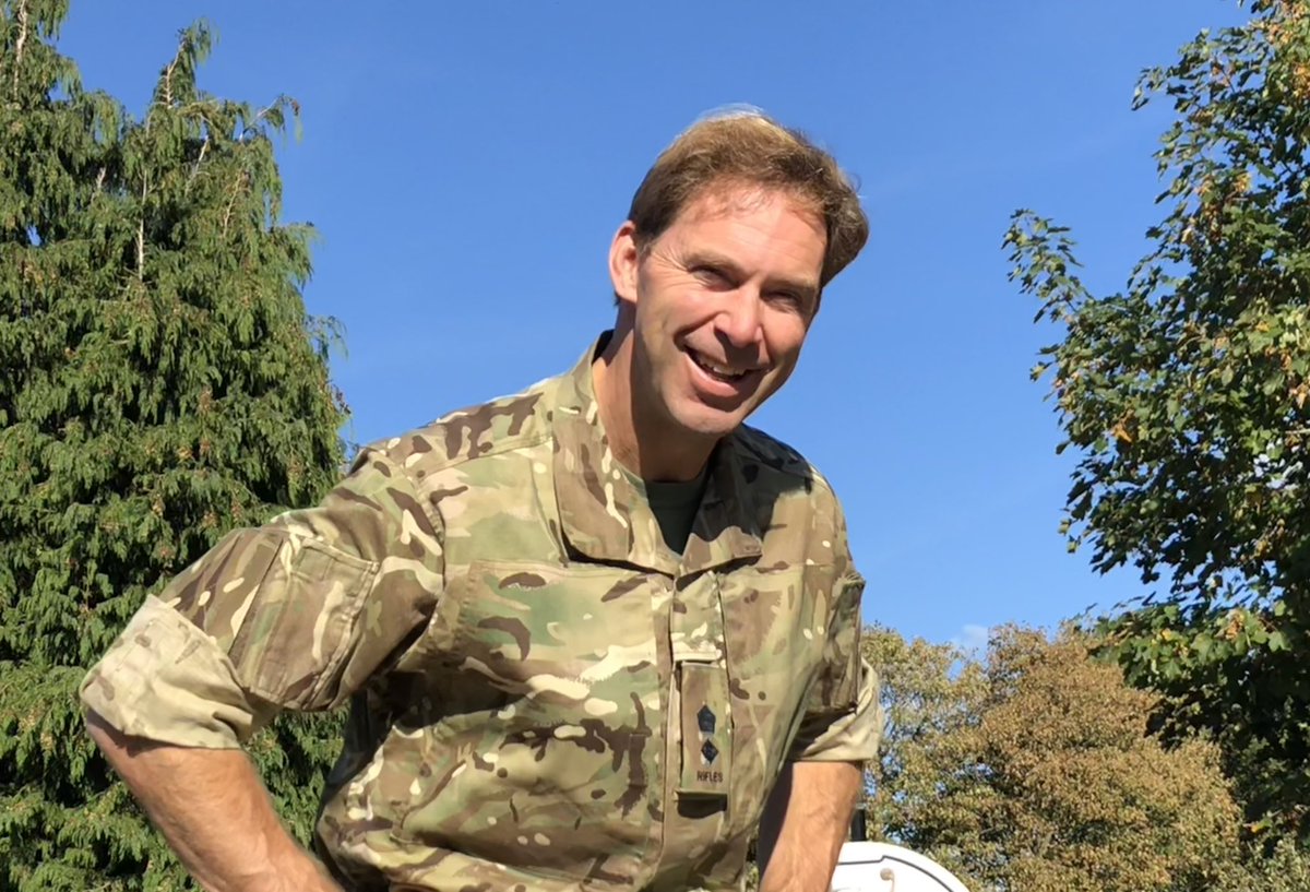 Tobias Ellwood (@tobias_ellwood) on Twitter photo In personal news:
Honoured to be appointed RIFLES COLONEL for Dorset.
A real privilege to help further strengthen the bond between our military and civil communities across the county.
<a href="/RiflesRegiment/">The Rifles</a> In personal news:
Honoured to be appointed RIFLES COLONEL for Dorset.
A real privilege to help further strengthen the bond between our military and civil communities across the county.
<a href="/RiflesRegiment/">The Rifles</a>