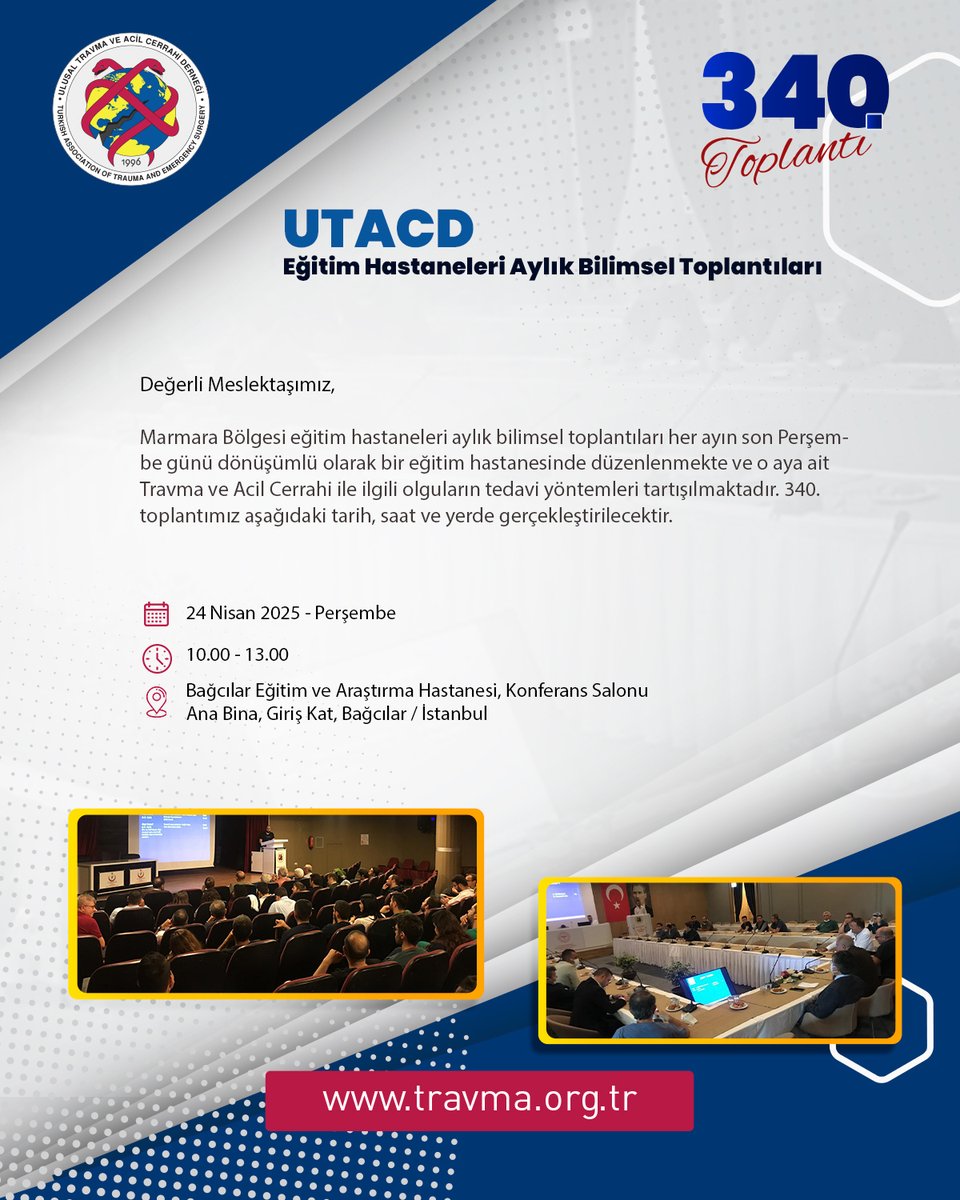 #utacd #travmaveacilcerrahi #mbtact #marmarabölgesiaylıkvakatoplantısı #bağcılareğitimvearaştırmahastanesi