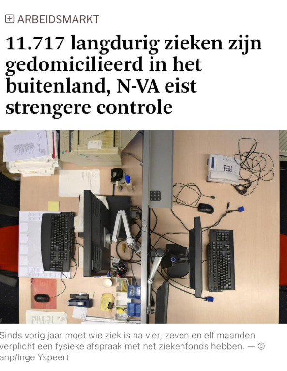 Er gaan extra vluchten ingezet moet worden om al die langdurig zieken uit Marokko te kunnen controleren. Toch opvallend dat de socialisten en groenen dit misbruik nooit aangepakt hebben en dat onze linkse media het nooit aangekaart hebben.