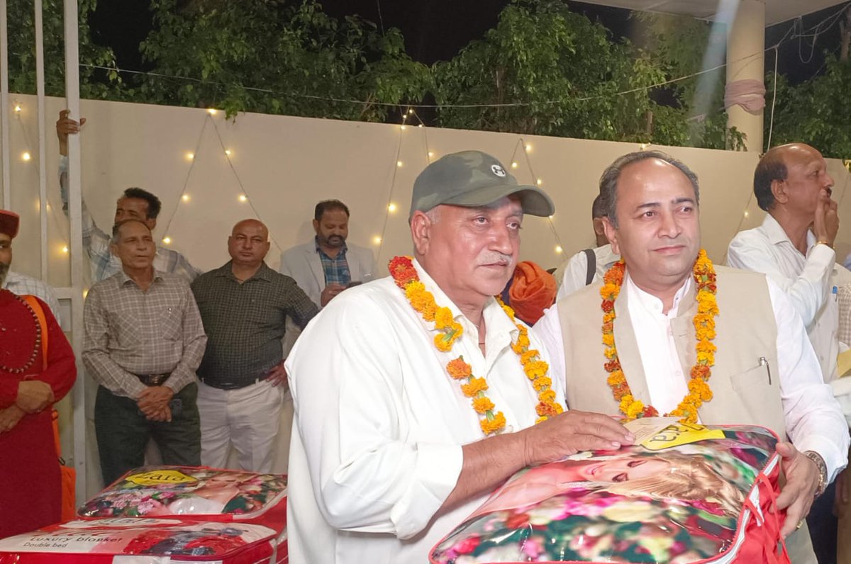 गगरेट के कलोह, दयोली और चलेट  विभिन्न शादी समारोहों में शिरकत कर नवविवाहित जोड़ों को इस खुशी के अवसर पर ढेर सारी बधाई व शुभकामनाएं दी |  <a href="/satpalsattibjp/">Satpal Singh Satti (Modi Ka Parivar)</a>  <a href="/BJYM/">BJYM</a>  <a href="/khushal1954/">Brig Khushal Thakur (Retd)</a>  <a href="/BJP4Himachal/">BJP Himachal Pradesh</a>  <a href="/Himachali_Hindu/">Ajay Sharma</a>