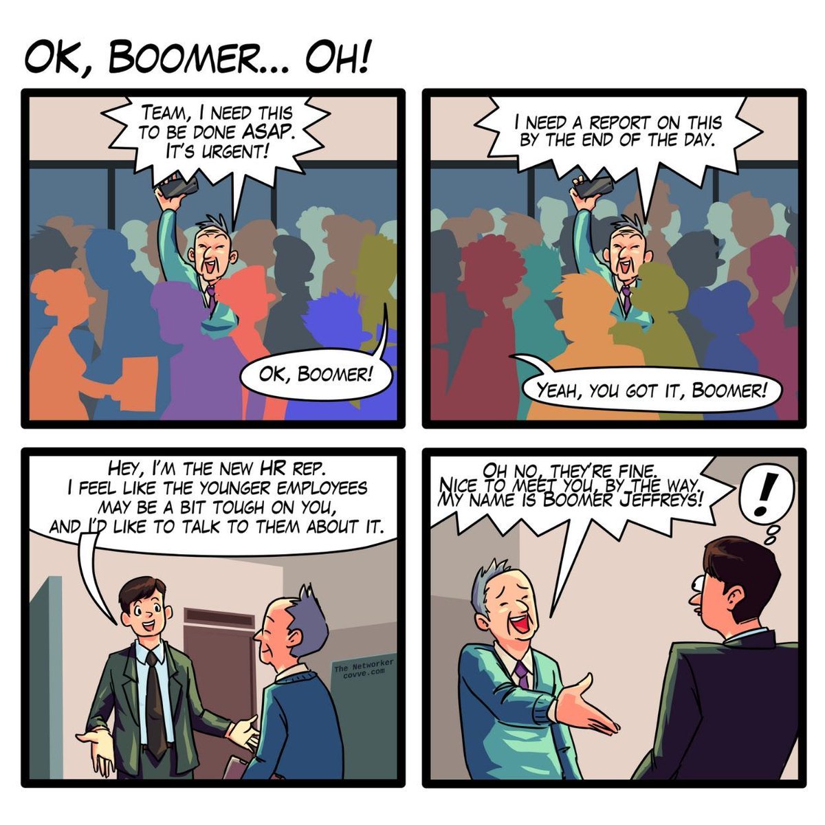 Two generations. Two mindsets.
What if we got curious instead of clashing? 🤝

💡 Connection starts with curiosity.
Understanding each other’s experiences = stronger relationships.

🔗 More insights in The Networker: bit.ly/covveinsights
#NurtureRelationships
