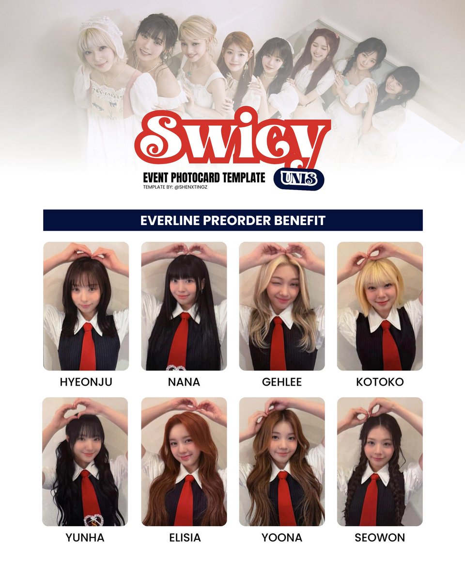 swicy_unis_template | [SWICY] UNIS Event Photocard Template List