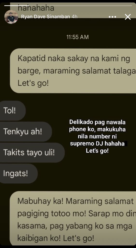 DinampoRac86322's tweet photo. Oh thank kuya ryan sa pag alaga ni supremo namin at sa pag patawa hehehe πππ
SUPREME KILIG
#DJFever https://t.co/MFL5xkdmPz