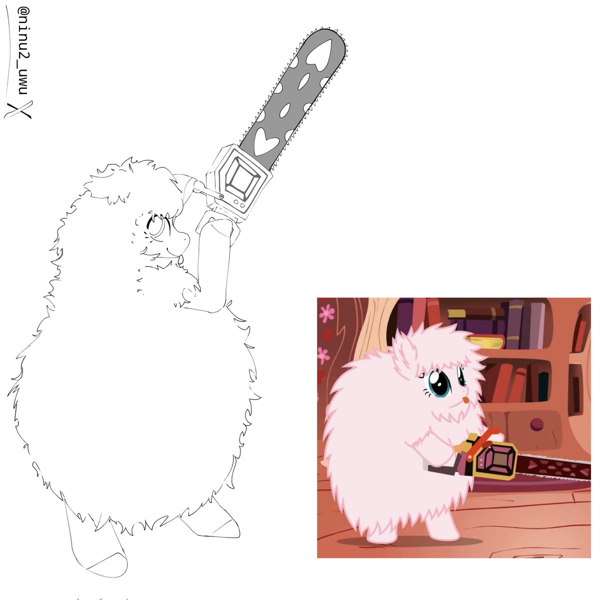 It looks like a sheep... 😭😭😭

#mylittlepony #fanart #art