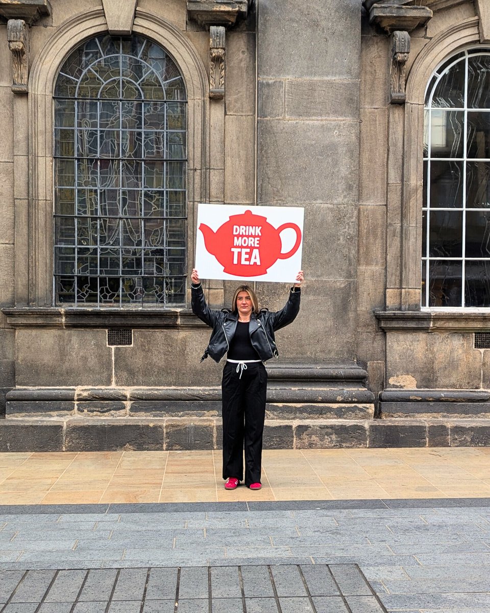 YorkshireTea's tweet image. Are we doing this right? #NationalTeaDay