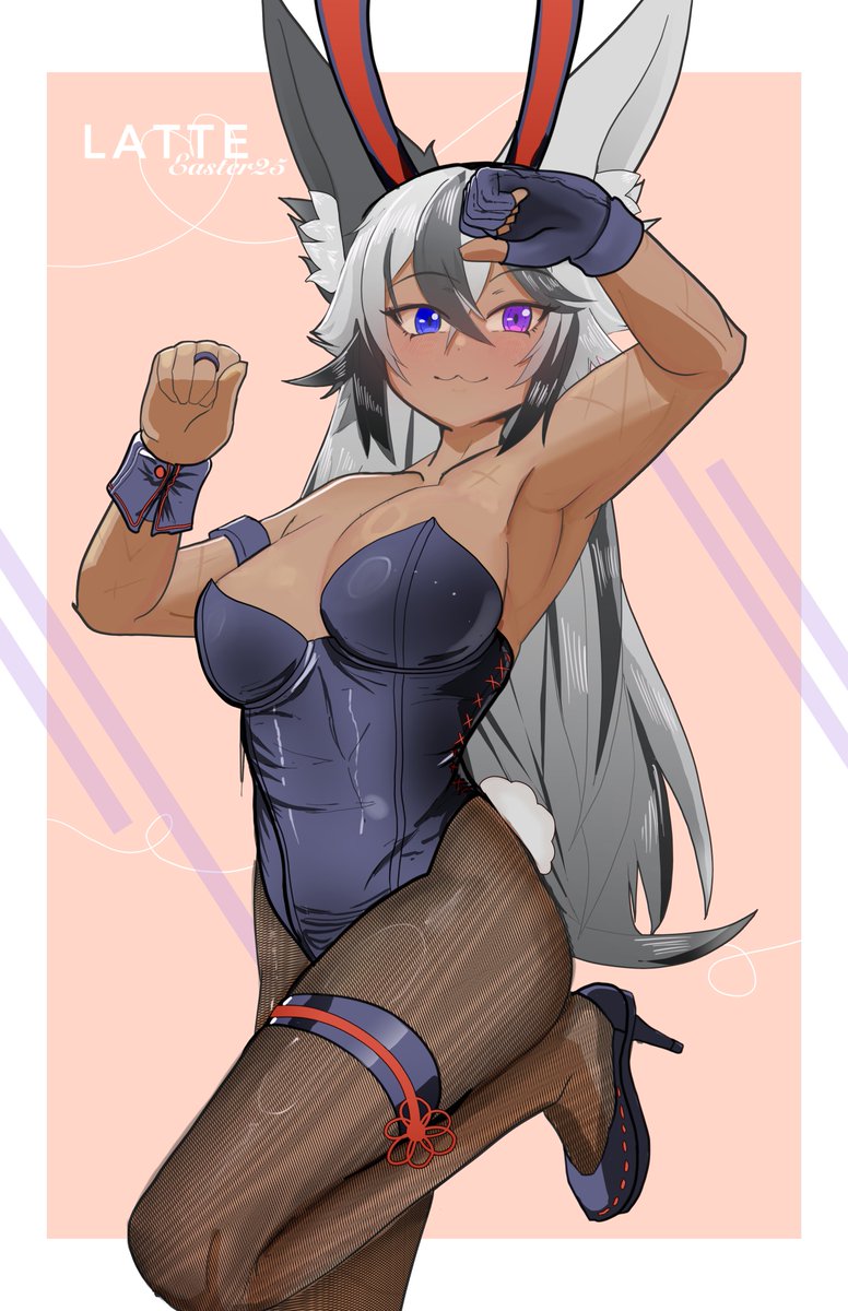 WELP I MIGHTA OVERDONE IT.

#Easter #Bunnysuit #OC #foxgirl