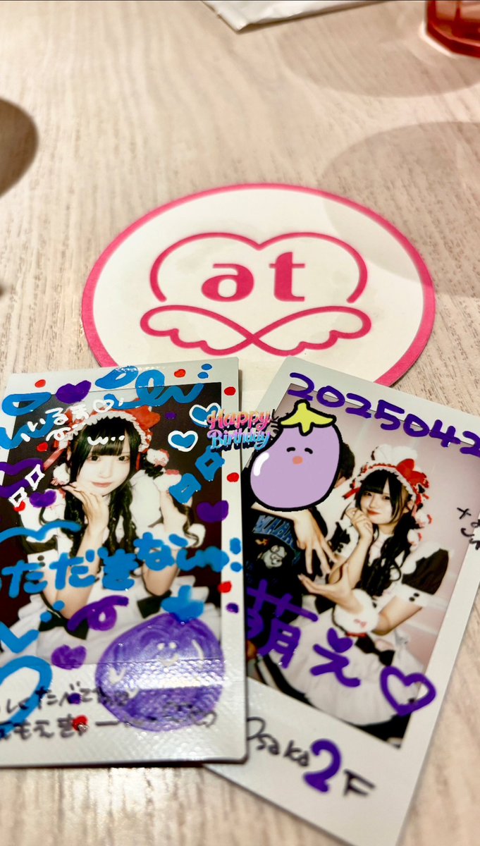 harender347's tweet photo. やっと2階のなしゅちゃんに会えた〜！
前日になすび食べた甲斐があった🍆
(@maid_nasyu ) https://t.co/wTW6gh3IMw