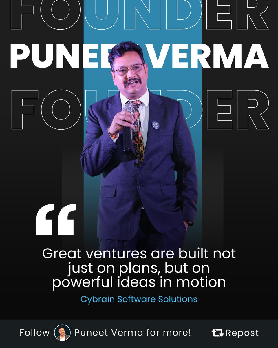 cybrainsoftware's tweet image. Sometimes, it’s the smallest ideas that lead to the biggest breakthroughs!
#CybrainSoftwaresolutions #MondayMotivation #Awakenwithin #technology #PuneetVerma #DigitalFasting