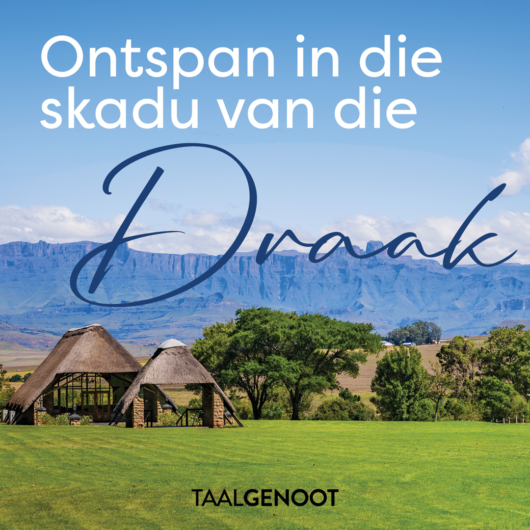 Wil jy jou vergaap aan pragtige landskappe, gerieflik bly, ’n paar avontuurdinge doen of sommer net langs die swembad ontspan? Dan is ATKV-Drakensville net reg vir jou! 
Lees gratis: indd.adobe.com/view/54facf7d-… 
#Afrikaans #media #Taalgenoot #ATKV #Drakensville