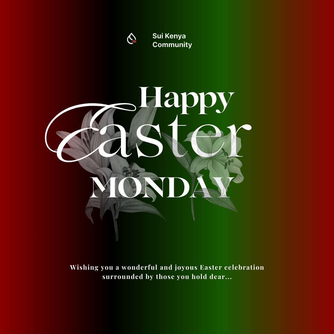 Easter Giveaway Anyone? 👀
We’ve loved seeing all the support from our amazing community — and we’re thinking it’s time to give back! 🎁

Drop a comment if you'd want an Easter giveaway — we promise to make it worth your while 😉💥

Stay tuned… 

#SuiKenya #SuiEasterGiveaway
