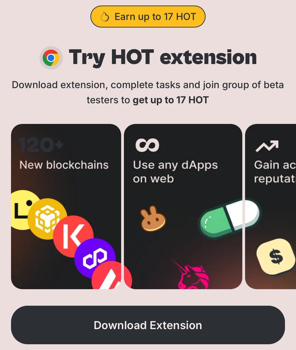 Marjid Cryptonite (@marjidofficial) on Twitter photo Earn upto 17 $HOT, this is the top mission on $HOT currently. <a href="/hotdao_/">HOT Protocol 🔥</a> is one of the leading project on $TON
How many $HOT token have you earned so far? Don’t lie…. Earn upto 17 $HOT, this is the top mission on $HOT currently. <a href="/hotdao_/">HOT Protocol 🔥</a> is one of the leading project on $TON
How many $HOT token have you earned so far? Don’t lie….
