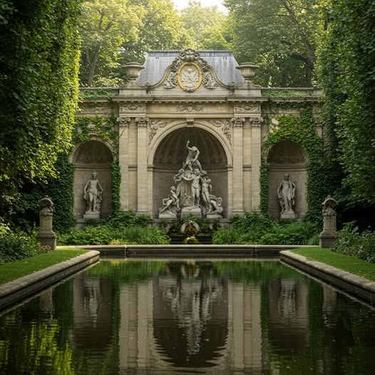LidZen5's tweet photo. *"A royal retreat in the heart of Paris! The Medici Fountain—built in 1630 by Marie de’ Medici, a queen longing for the gardens of her Florentine youth. 📷📷 Now a leafy oasis where lovers whisper and poets dream. #ParisSecrets #HiddenHistory"* https://t.co/lYIwGsRU7S