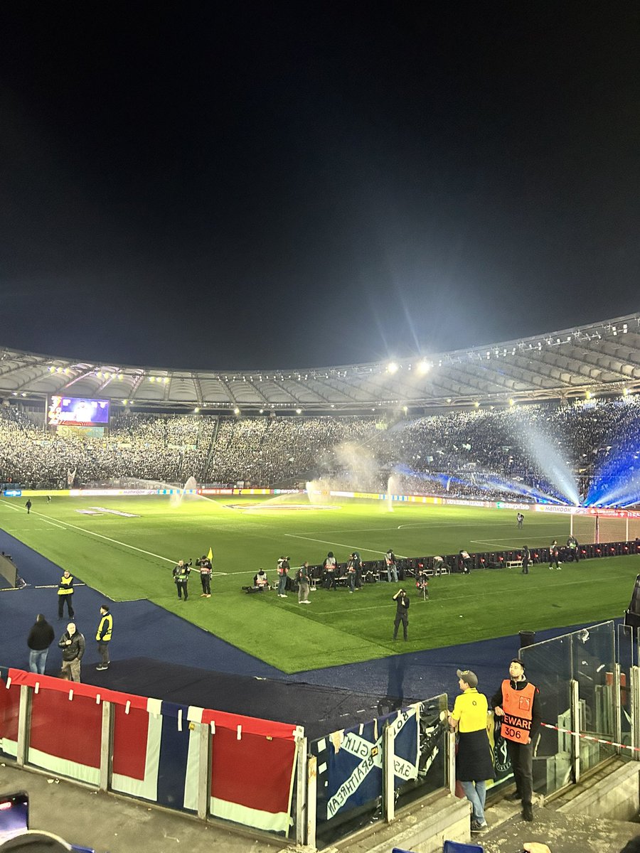 What a stadium the Stadio Olimpico is.