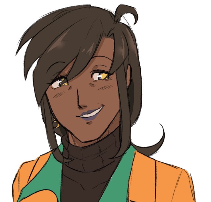 // been redrawing Kanon’s ref sheet and this specific expression makes me giggle

what she so mischievous for