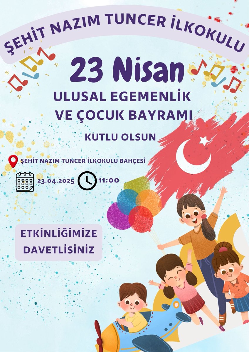 23 Nisan Ulusal Egemenlik ve Çocuk Bayramı etkinliğimize tüm halkımız davetlidir.
<a href="/KurkcuMevlana/">Mevlana KÜRKCÜ</a> 
<a href="/Murat4Kucukali/">Murat Küçükali</a> 
<a href="/ckaya21/">Cevdet Kaya</a>
<a href="/Diyarbakirmem/">Diyarbakır İl Millî Eğitim Müdürlüğü</a> 
<a href="/hani_mem/">Hani İlçe Milli Eğitim Müdürlüğü</a>