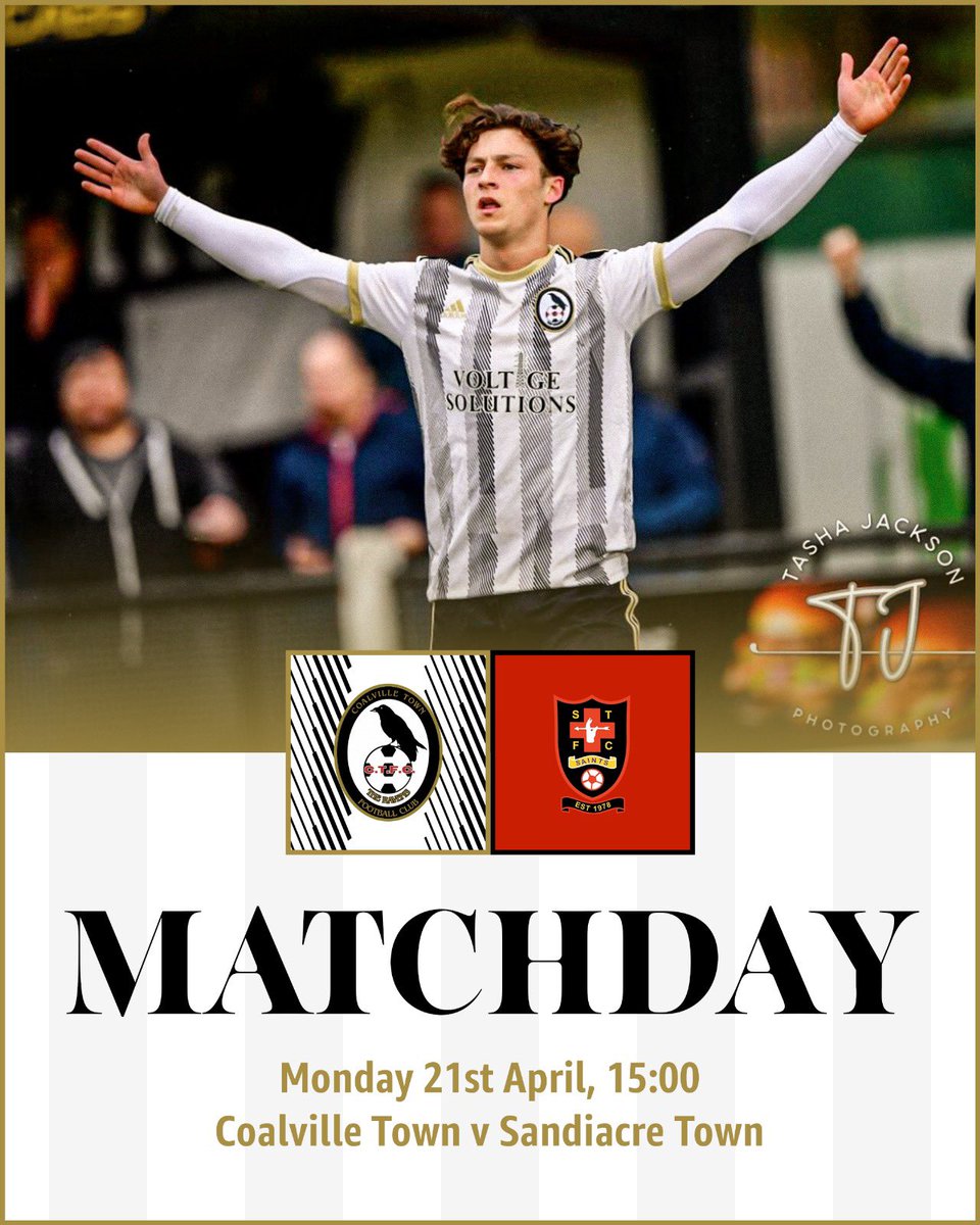 MATCHDAY 🤩

We finish our season this afternoon welcoming Sandiacre Town to the Mander. 

⏰ 3:00pm K.O 

 📷 Adults £7, Concessions £4, Under 16’s £1, Under 5’s Free 🎟️