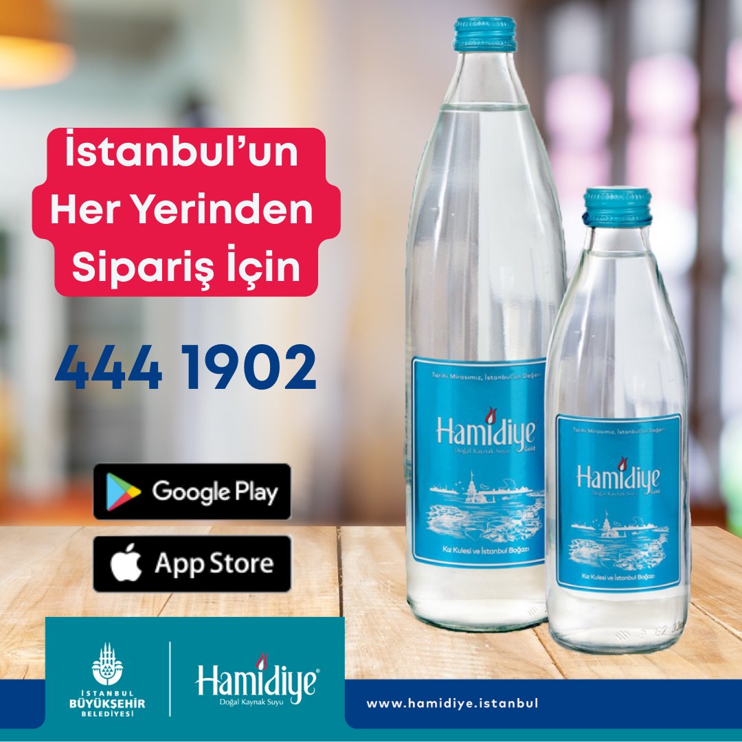 hamidiyeas's tweet image. 0,33 ve 0,75 cc Cam Şişelerimiz İstanbul’un Her Yerinden Sipariş için 444 1902 ve Hamidiye Mobil Uygulama

#İstanbulunHerYerindenSipariş