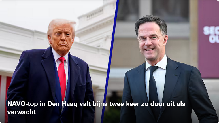 De NAVO-top die eind juni in Den Haag plaatsvindt, valt bijna twee keer  zo duur uit als verwacht. Het kabinet rekent voorlopig op 183,4 miljoen  euro aan kosten. Dat is fors meer dan de 95 miljoen euro die eerder werd  genoemd.

Hoe krijg je dat voor mekaar ? 183,5 miljoen