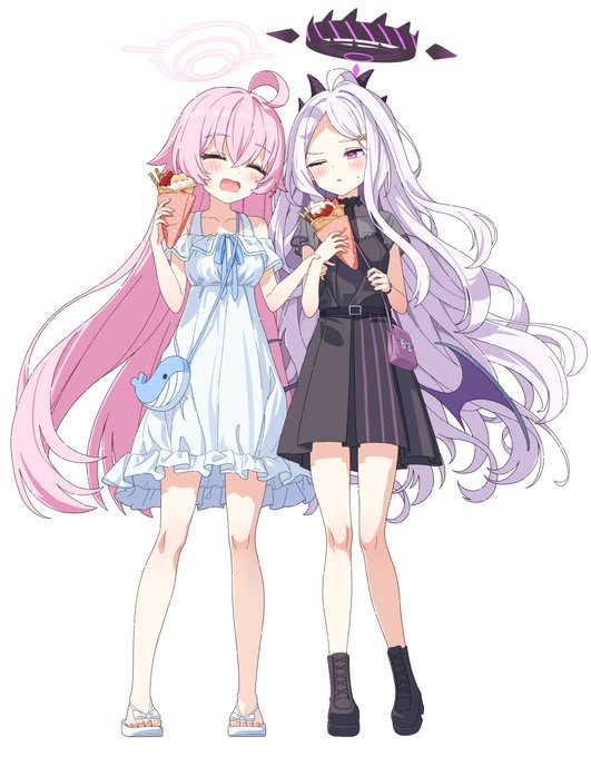 空崎ヒナ(ブルアカ) ホシノ(ブルーアーカイブ)」の画像/イラスト 空崎ヒナ(ブルアカ) ホシノ(ブルーアーカイブ)」の画像/イラスト
