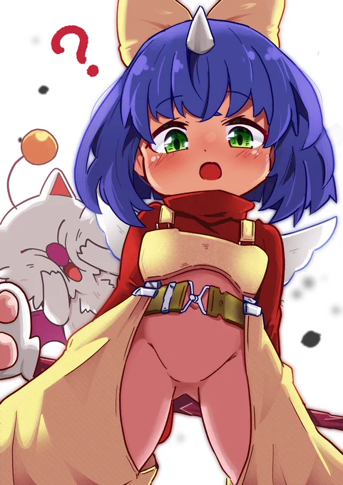 昔FF9のエーコって丸出しだと思ってた(ちゃんと服着ているけど、念のためセンシティブ) 