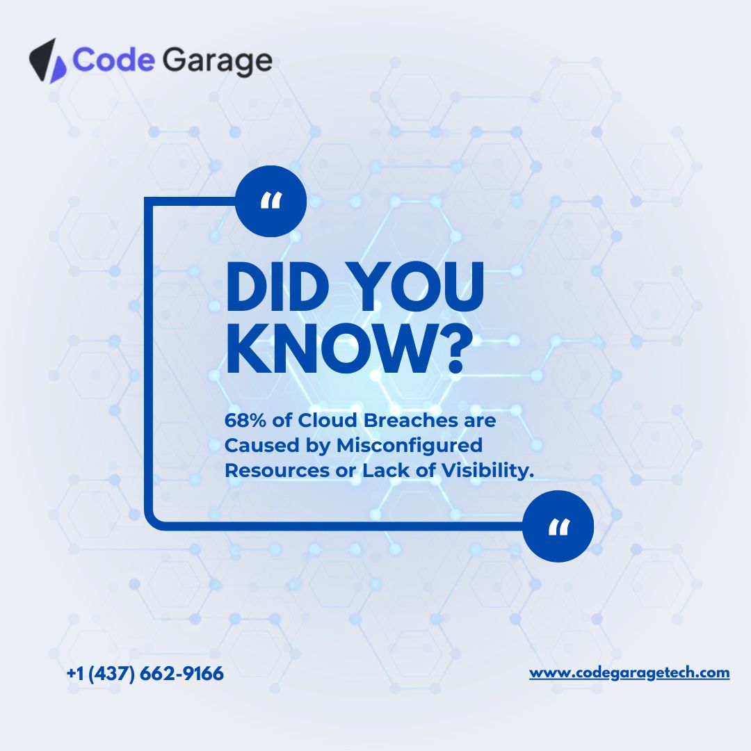 codegaragetech's tweet image. Are you confident your cloud environment is fully secured against misconfigurations and hidden vulnerabilities?
Let’s connect and explore how expert-led cloud security can help you build a safer, more resilient environment.
#CloudSecurity #Cybersecurity #devops #CodeGarageTech