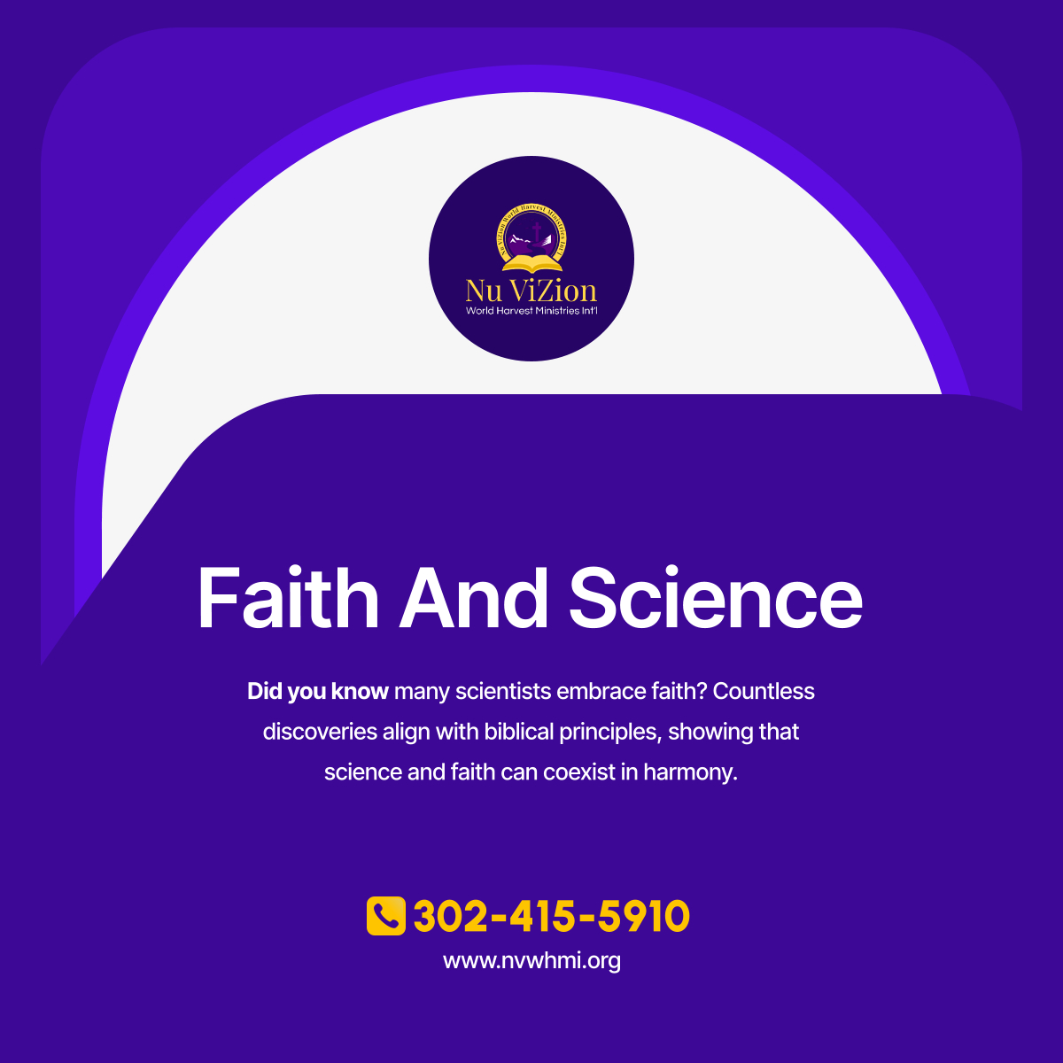 Nu ViZion World Harvest Ministries Int'l (@nvwhmi) / Posts / X