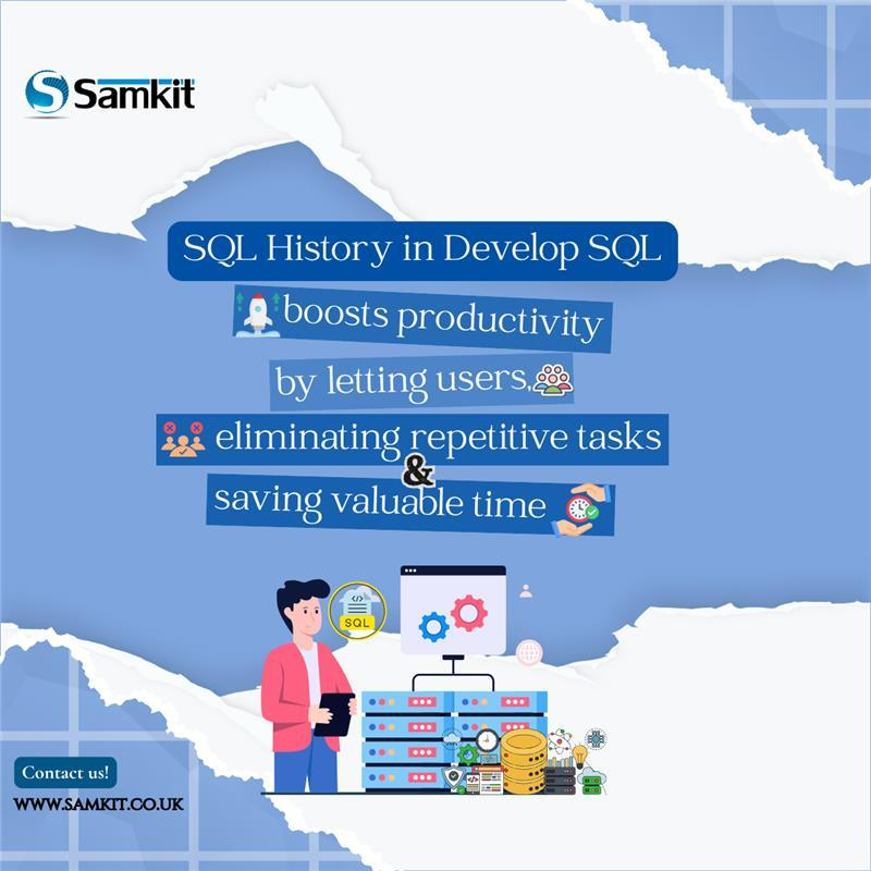 samkitinfoltd's tweet image. SQL History in Develop SQL is a powerful feature designed to enhance productivity by keeping a record of all your executed queries.
Learn more: samkit.co.uk/develop-sql/ or organise a Demo here : calendly.com/atul_jain/30-m…
#OracleCloud #SQLDeveloper #SQLHistory #DatabaseTools