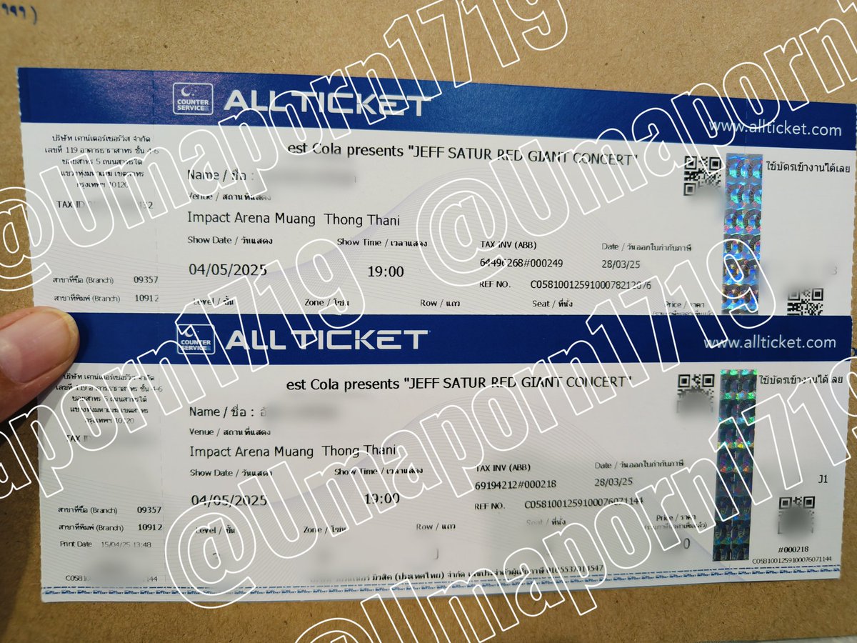 Umaporn1719's tweet photo. ขอบคุณคุณเต่ามากนะค่า ได้รับบัตรแล้วน๊า คุณเต่าทำให้ทุกอย่างเลย คุณเต่าคงคิดเป็นทุกอย่างให้เธอแล้ว😁
@1Turtlestore
#คุณเต่ากดบัตรให้
#JeffSaturRedGiantConcert https://t.co/resPy2hcjT