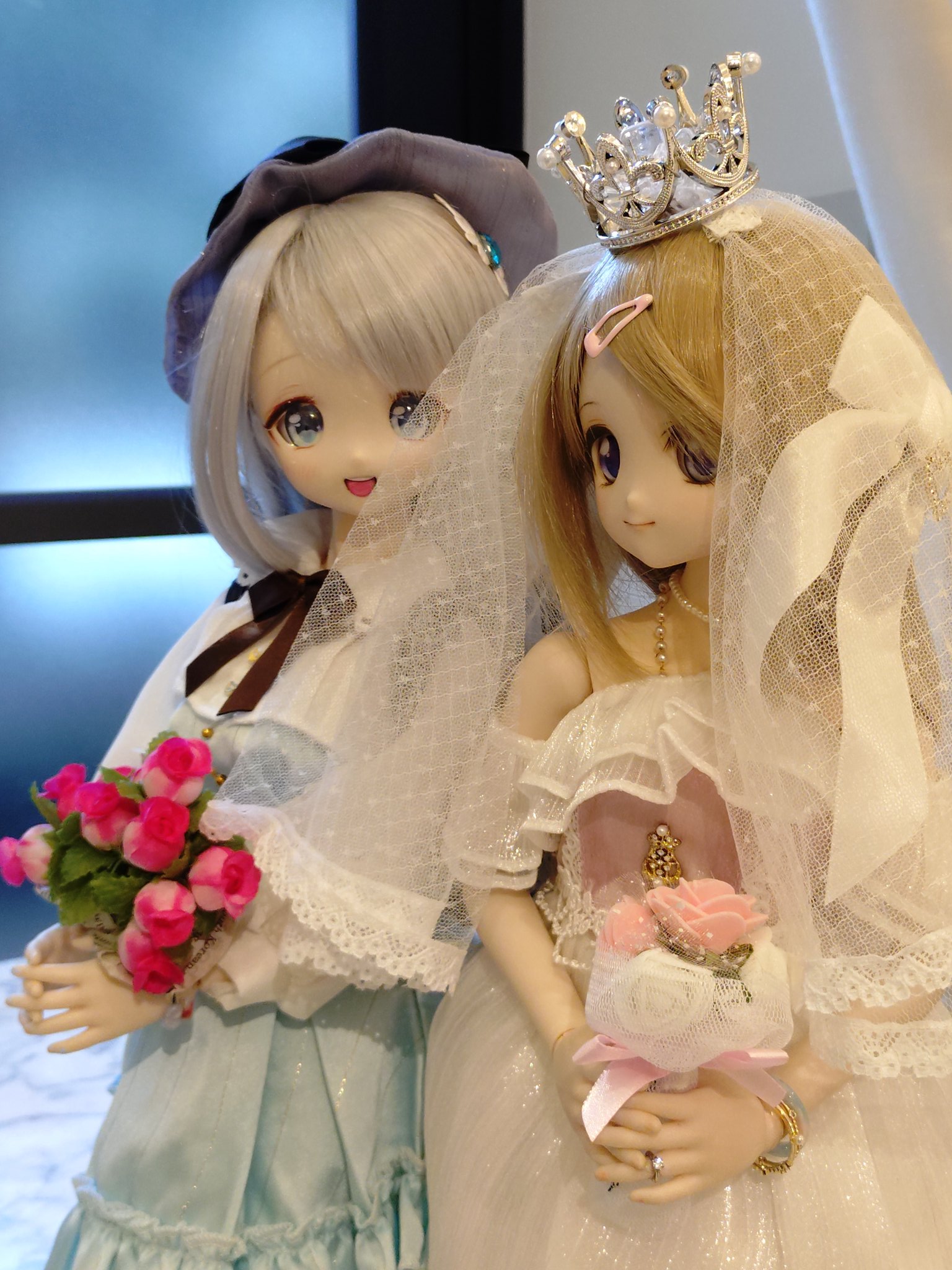 完売御礼】「はなさき小町」 MDD・SDM通用 2WAY ドール服 羽織