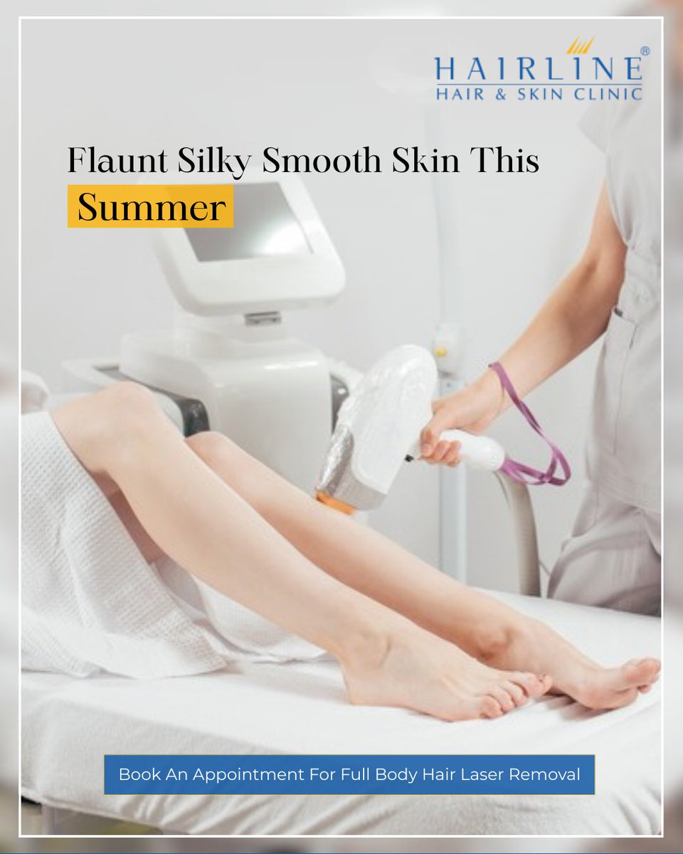 Say goodbye to the constant hassle of shaving with Hairline’s advanced full-body laser hair removal, expertly tailored to your unique skin type for safe, effective, and long-lasting results. Step into summer with silky smooth skin that feels as good as it looks.